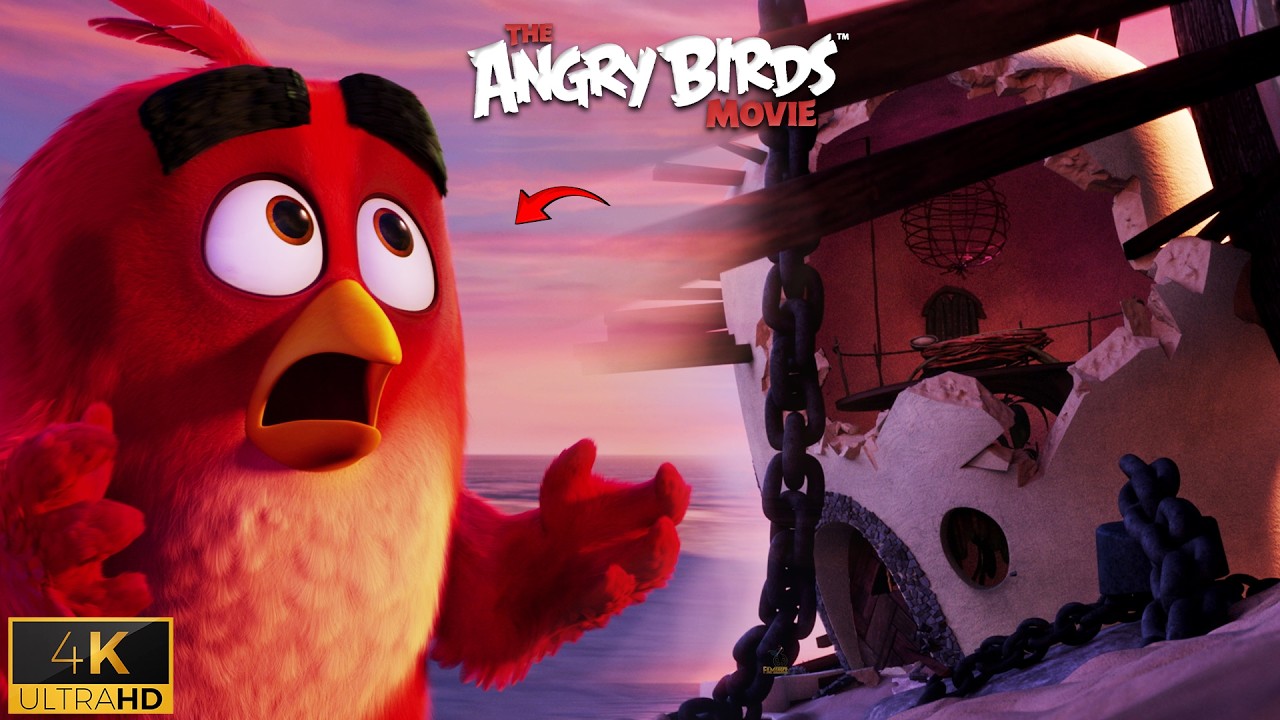 Свиньи прибывают на Птичий остров | Red против Свиней | Angry Birds в кино (2016)