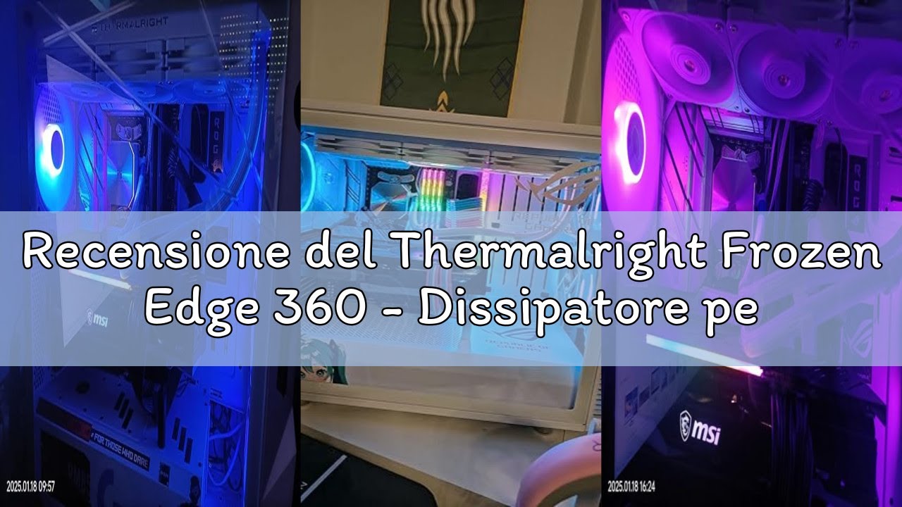 Recensione del Thermalright Frozen Edge 360 - Dissipatore per CPU con ventole PWM, velocit&agrave; pompa 33