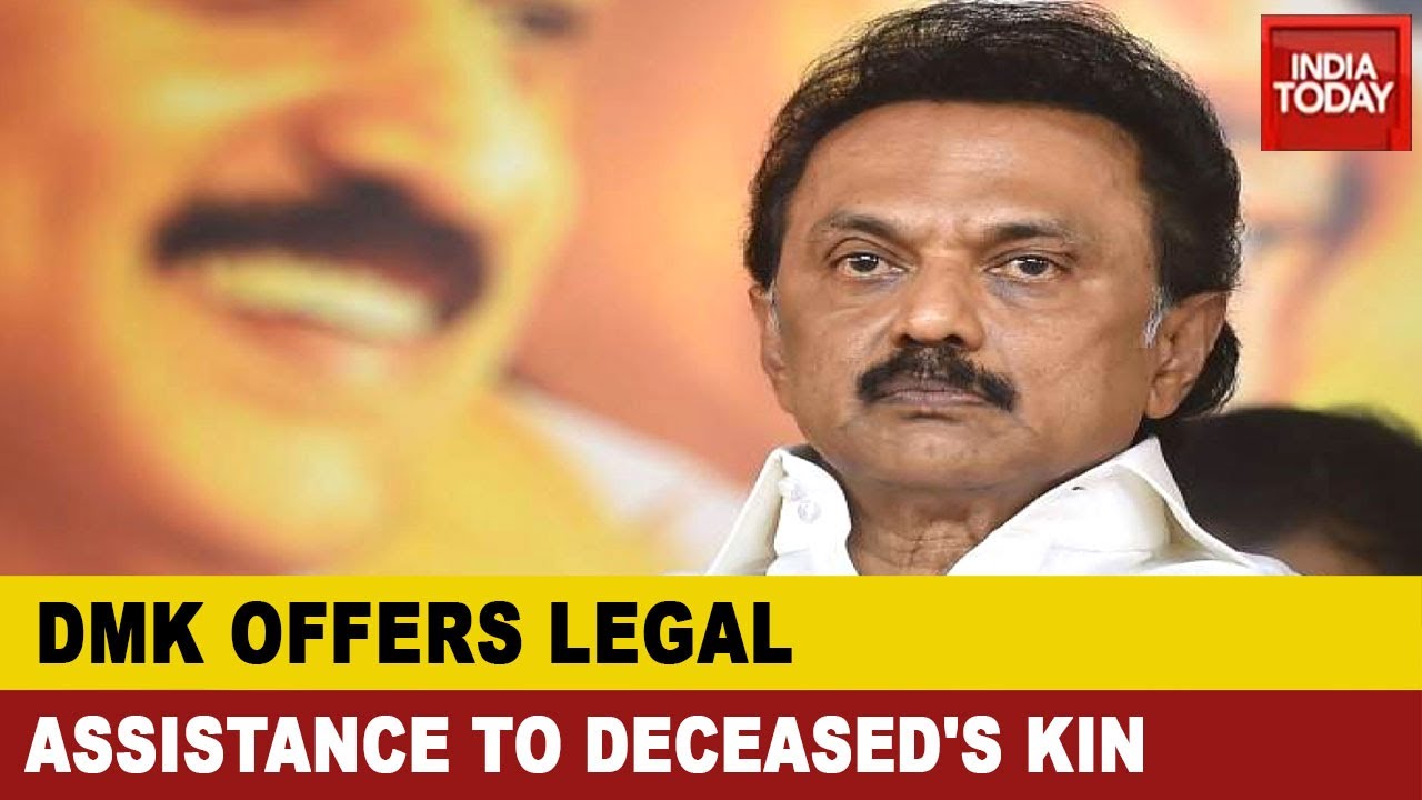 Tuticorin Custodial Death: DMK Chief Stalin Announces Financial Aid To The Kin Of Deceased