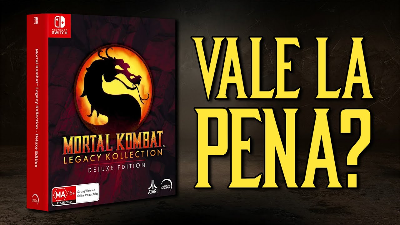 Revisando lo que trae Deluxe Edition 🐉 MORTAL KOMBAT LEGACY KOLLECTION