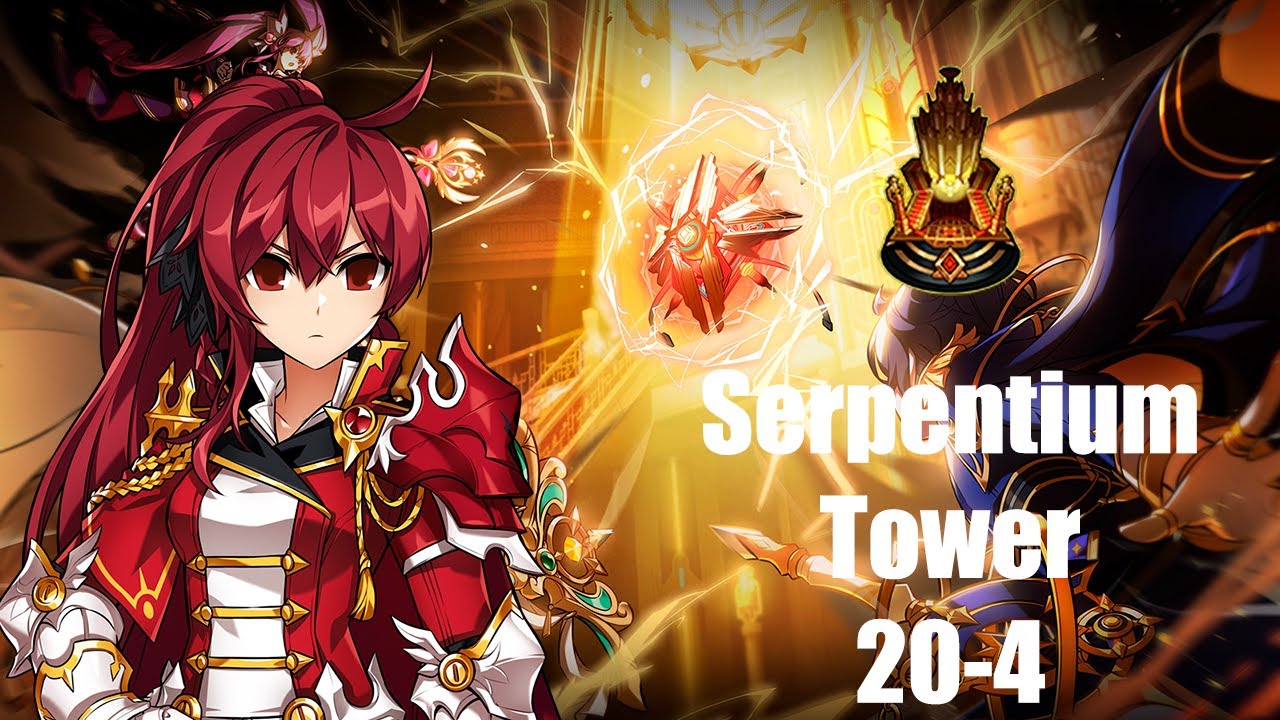 [Elsword INT/엘소드] Serpentium Tower Raid 20-4 Stage 3 Empire Sword