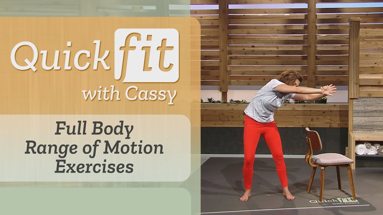 Full Body Range of Motion Exercises | Quick Fit with Cassy