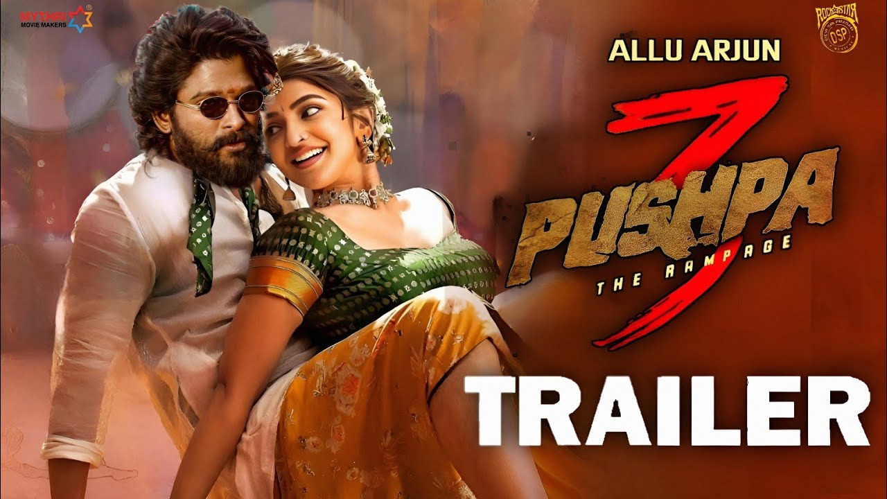 Pushpa 3 - The Rampage | Official Trailer | Allu Arjun | Sukumar | Rashmika | Fahadh New Updates