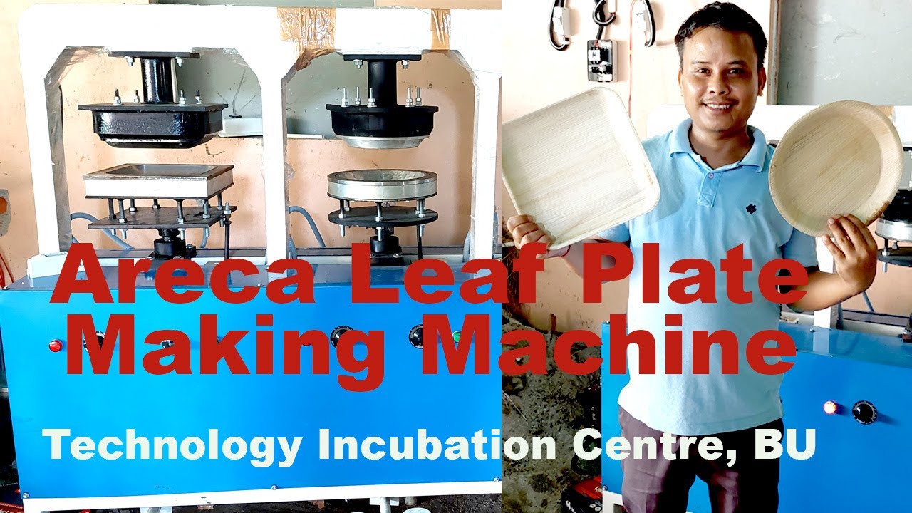 Areca Leaf Plate Making Machine at Kokrajhar (BTR), Assam, India|| Small Business Idea