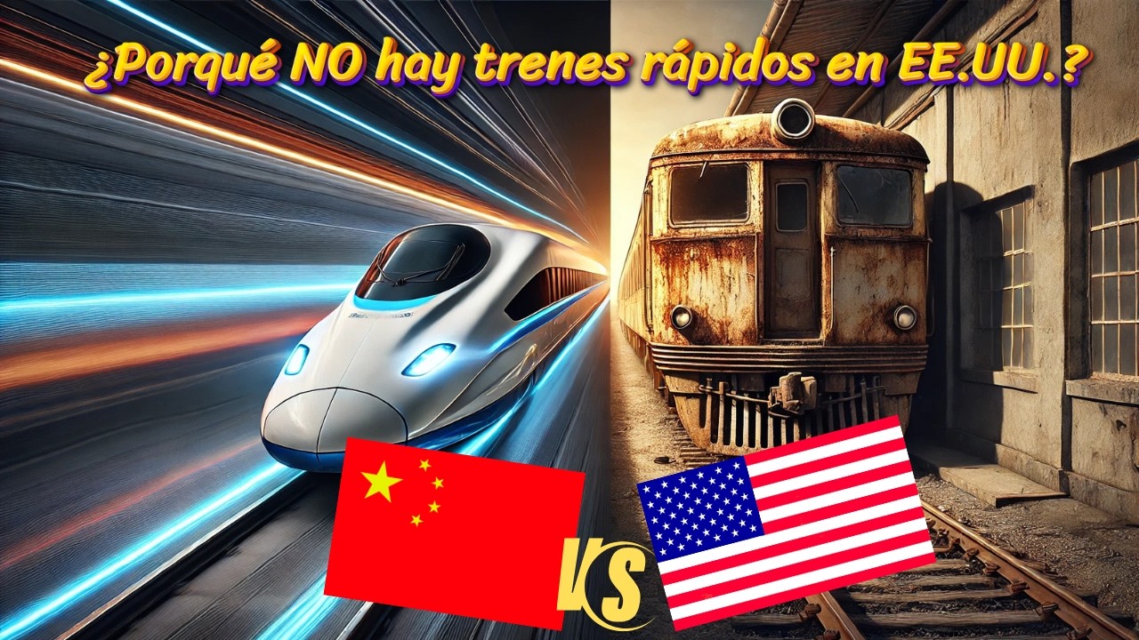 ¡Descubre la verdad detrás de los trenes de alta velocidad en EE.UU.!
