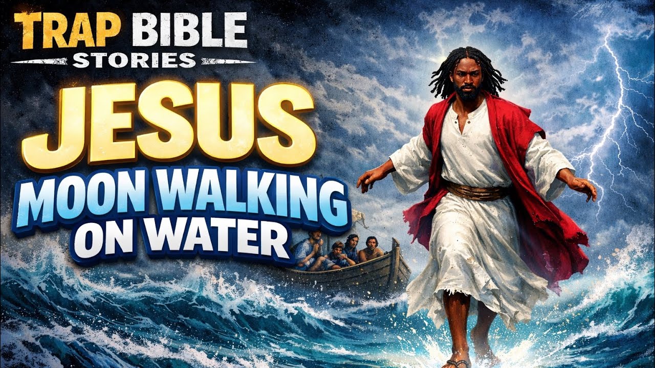 Jesus Walking on Water | Scared Disciples | Trap Bible Stories | Bible Stories