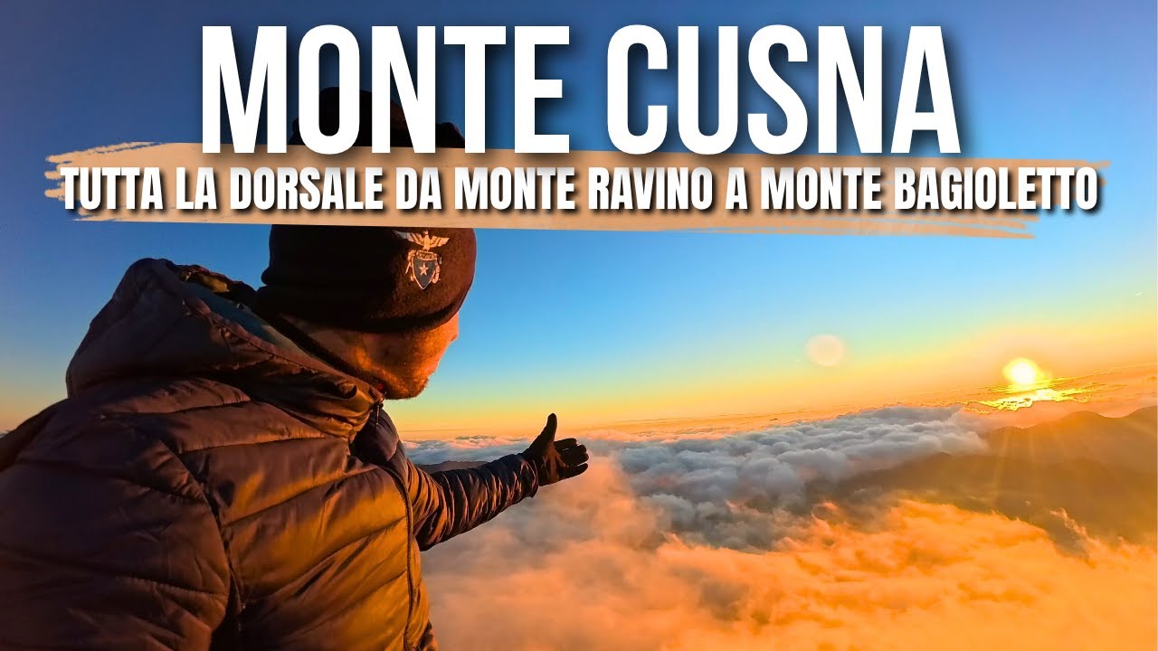 Trekking su TUTTA la DORSALE del MONTE CUSNA - Da MONTE RAVINO a MONTE BAGIOLETTO [4K]