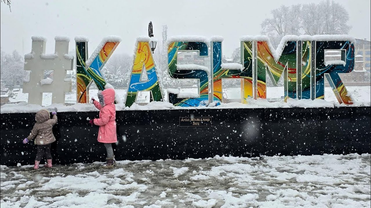 Srinagar smart city 4k #kashmir