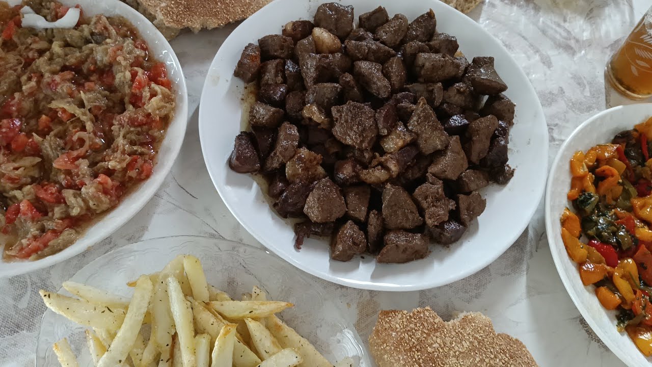 كبدة البݣري مشوية بلا دخان ولا فحم بمذاق شوا طايبة زبدة وبسهولة ياسلام 👌👌👌🔥🔥🔥🔥🔥🔥