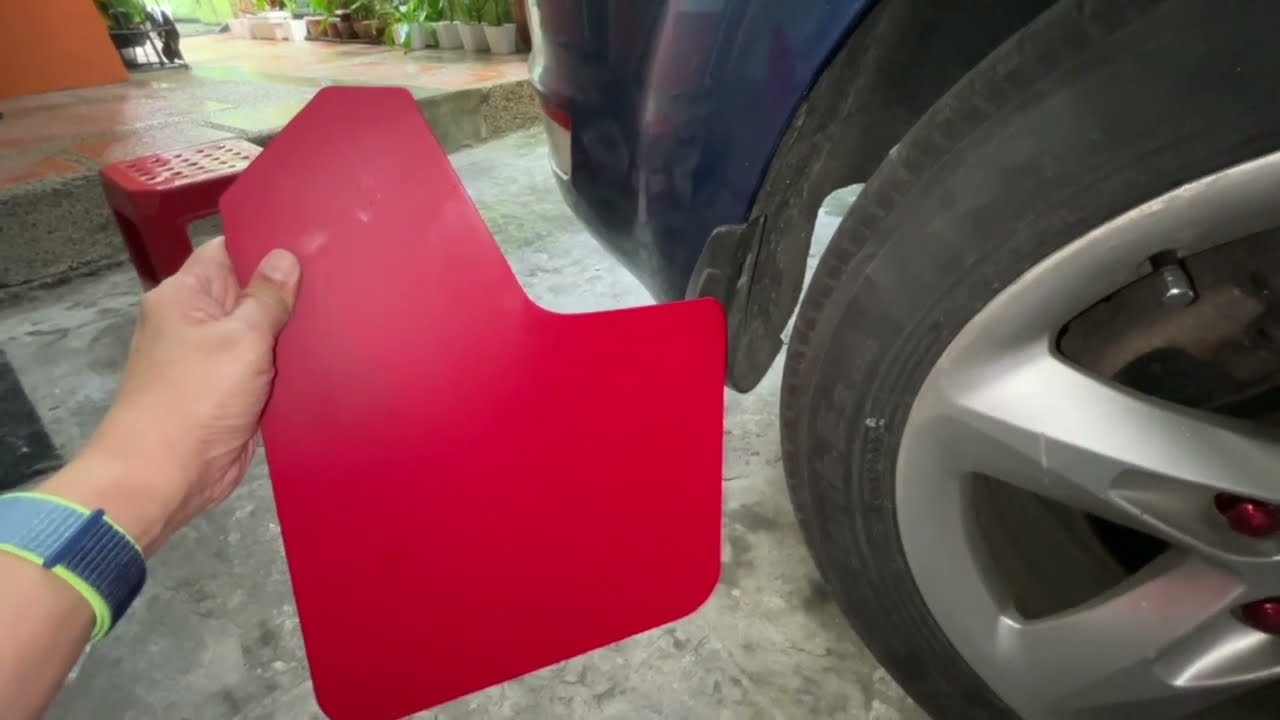 Universal Mud Flap Install 2009 Ford Focus 1.8 (gas) AT Hatchback