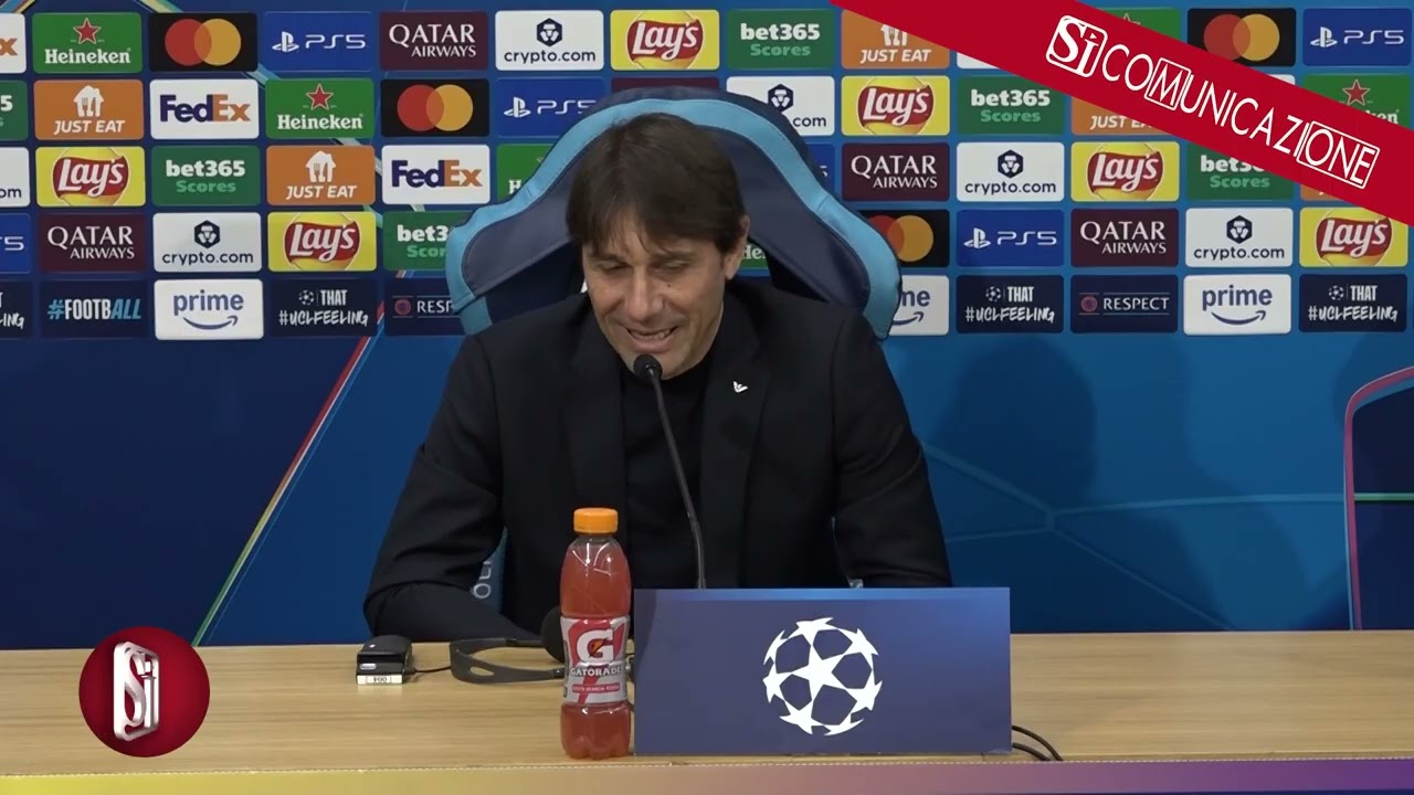 Napoli-Chelsea, Conte: “Un'onda azzurra ci spinga. Spalletti? Lo scudetto è ancora qui, rispetto”
