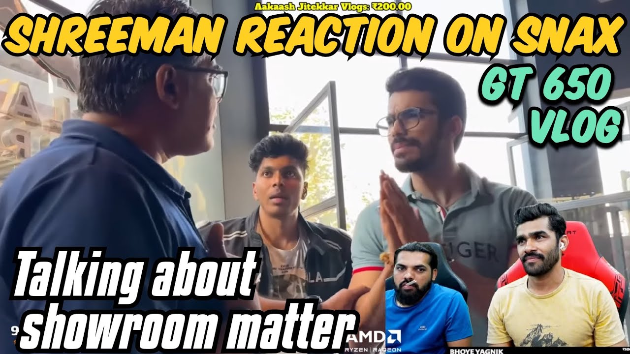 Shreeman legend reaction on 