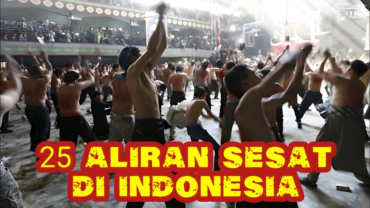 25 ALIRAN SESAT DI INDONESIA