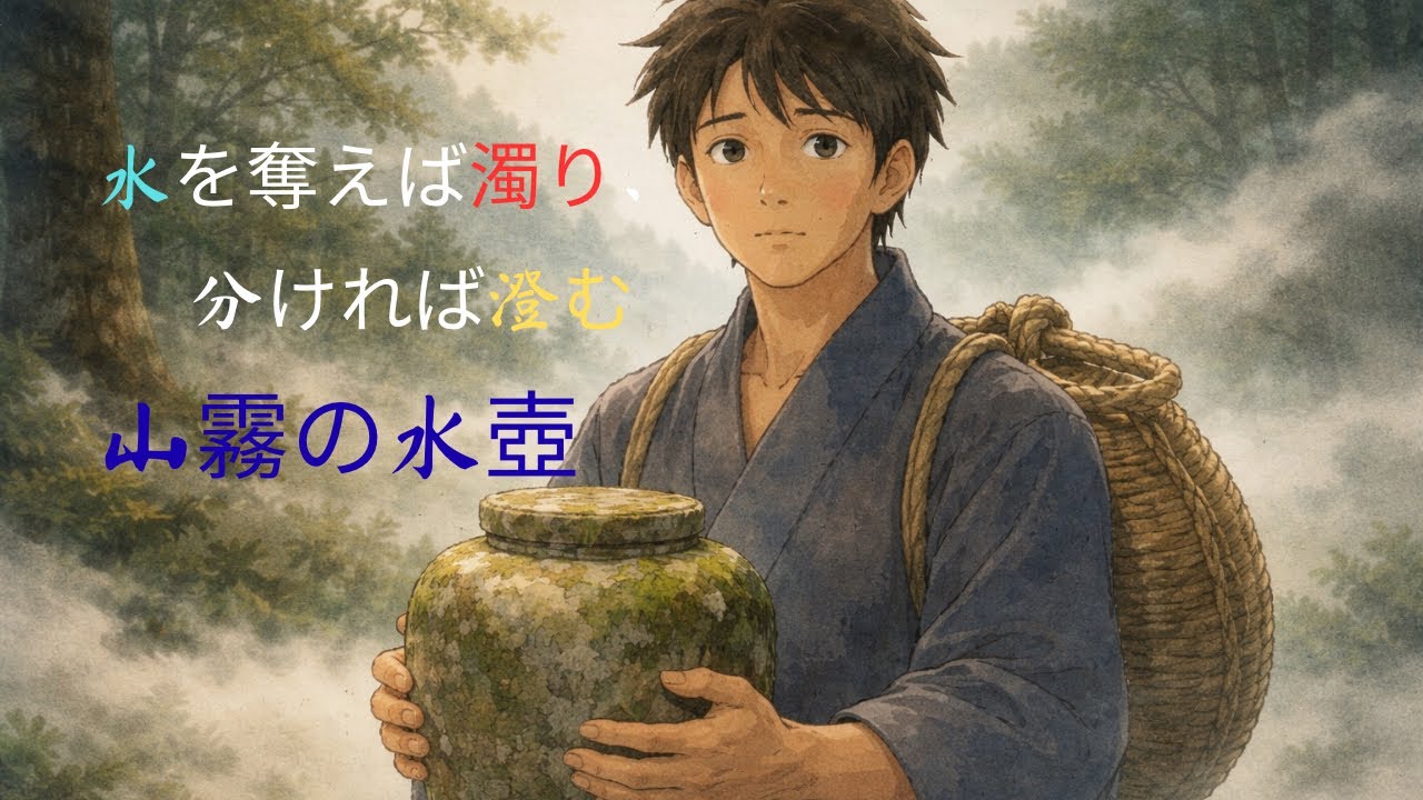 山霧の水壺　#民話 #昔話