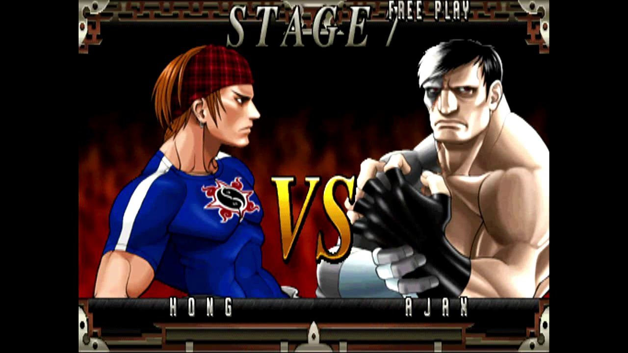 Fighting Layer (Arcade) Playthrough as Hong Gillson