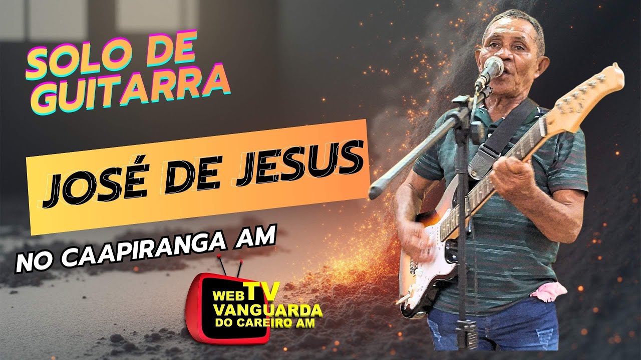 07 - SOLO DE GUITARRA COM O MESTRE JOSÉ DE JESUS DO CAREIRO CASTANHO.