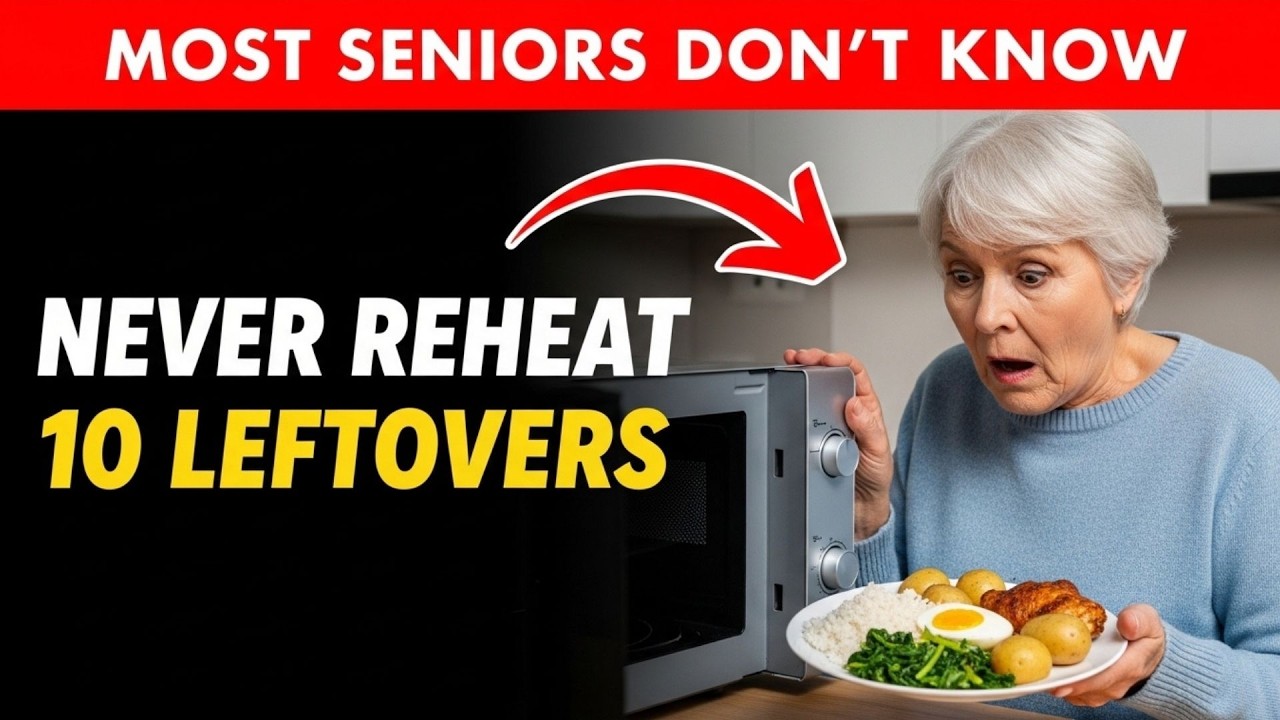 Over 60? Never Reheat These 10 Leftovers
