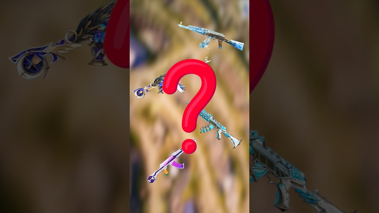 Top 5 AKM Skins from BGMI 👑