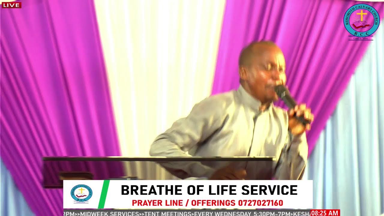 WELCOME TO OUR BREATHE OF LIFE SERVICE