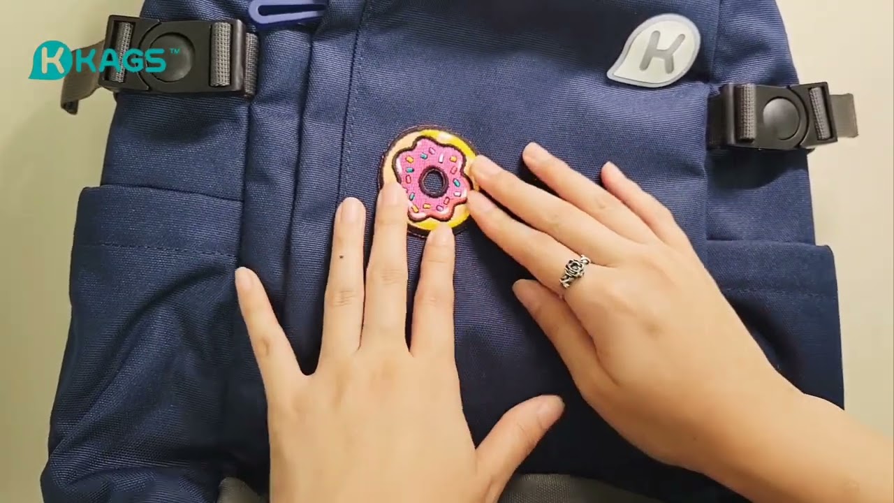 KAGS 書包 &times; 刺繡徽章熨燙指南