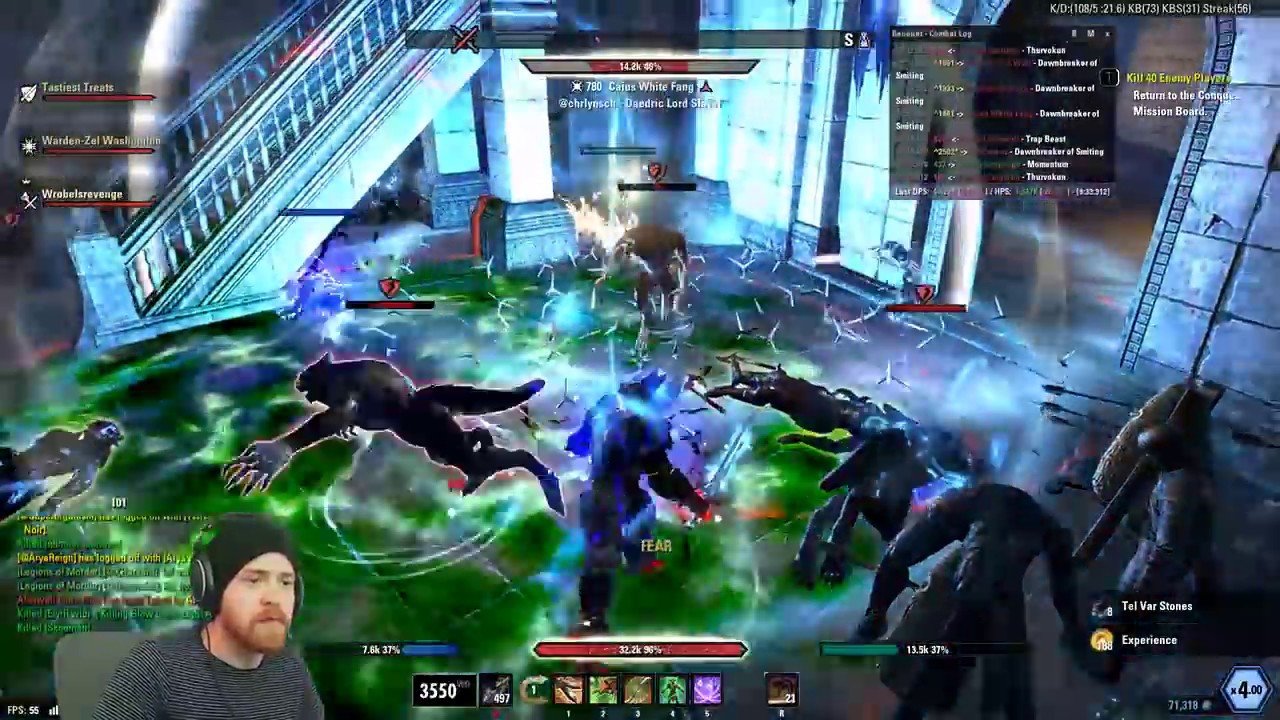 Champ Fights off Hordes of Werewolves - [Hammer of Justice Warden Build]