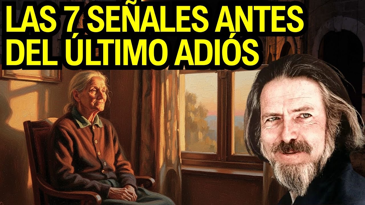 Las 7 señales de paz que revelan que un alma anciana se prepara para partir - Alan Watts