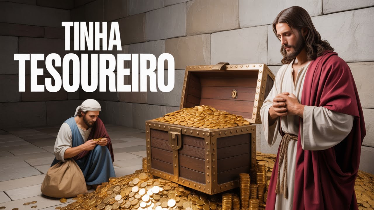 Jesus Era Tão POBRE... Que Tinha Um TESOUREIRO!