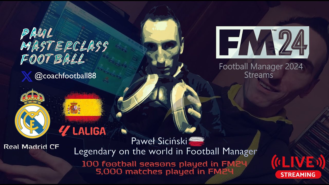 Football Manager 2024 - #79 100 rozegranych sezonów oraz 5 tys. spotkań piłkarskich w FM24⚽️