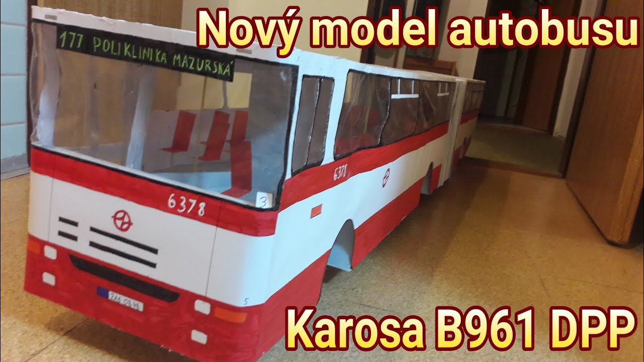 Nov&yacute; model autobusu Karosa B961 DPP
