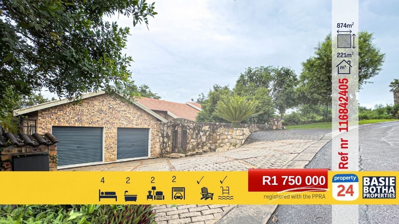 4 Bedroom 3 Bathroom Freestanding Home for Sale Nelspruit Property For Sale