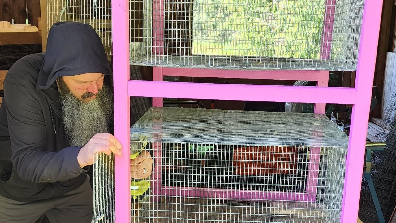 Quail Stacker Cage | Rabbitry Update | Rabbit Nesting Boxes! #vlog #rabbitry #homestead