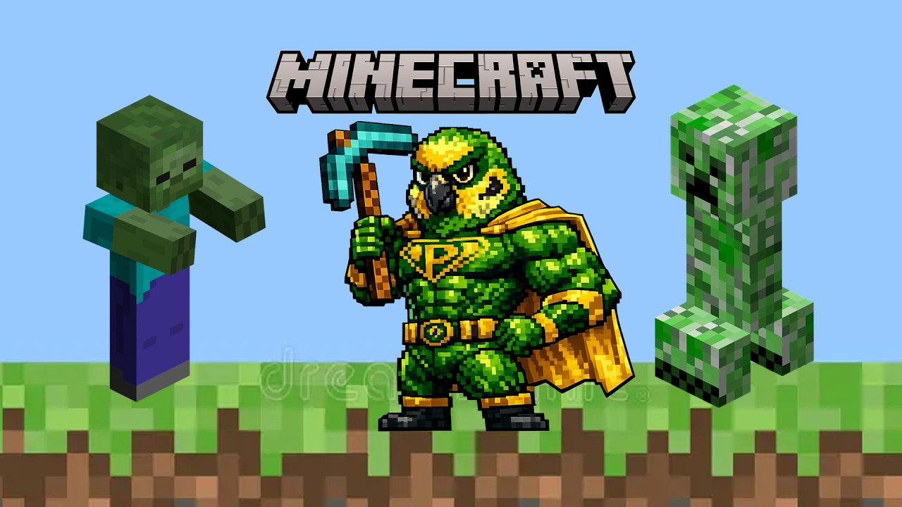ARREBENTANDO NO MINECRAFT PARTE 1(FAZENDO PORTAL DO NETHER)