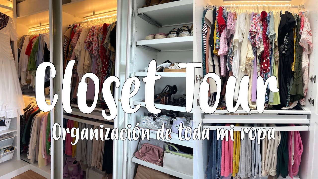 CLOSET TOUR 2021 I ✨ mi NUEVO VESTIDOR de Ikea ✨