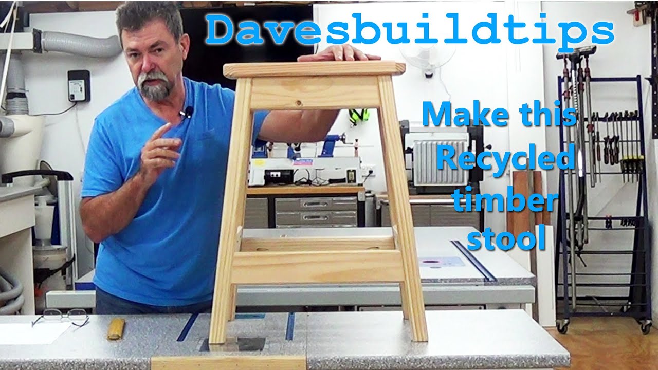 how to | timber stool | dave stanton |  woodworking | kreg pocket hole |