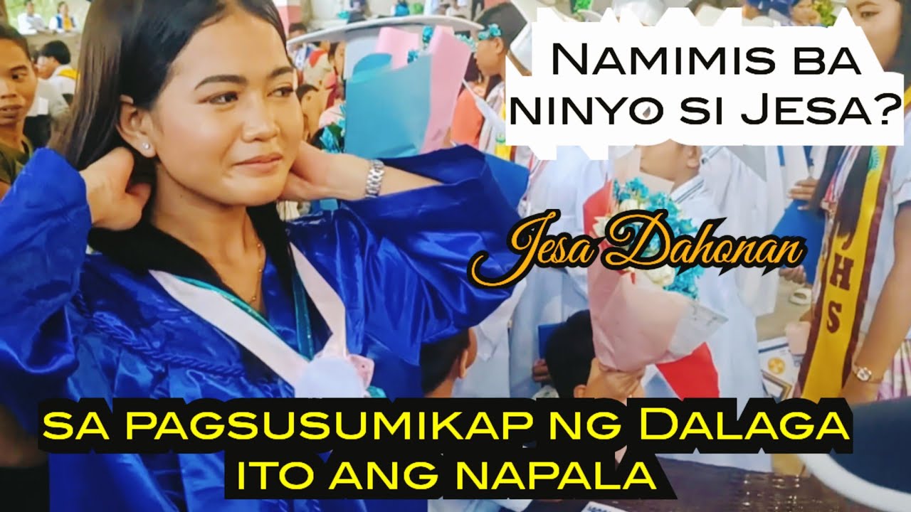Subrang tuwa ni Jesa na dumalo si Rene OC sa graduation nya, napayakap? Panoorin..