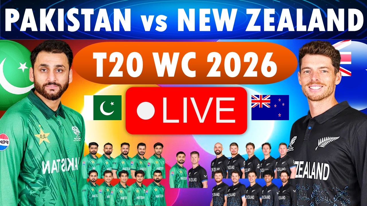 Pakistan vs New Zealand ICC T20 World Cup 2026: ICC T20 World Cup Pakistan vs New Zealand playing 11