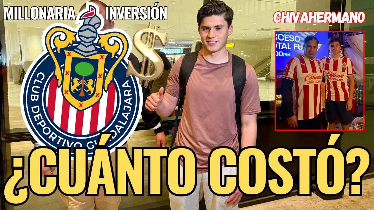 🚨 ¡REFUERZOS CHIVAS: Fuerte INVERSIÓN en Jonathan PÉREZ! ¿Cuánto COSTÓ? Entérate AQUÍ 🚨