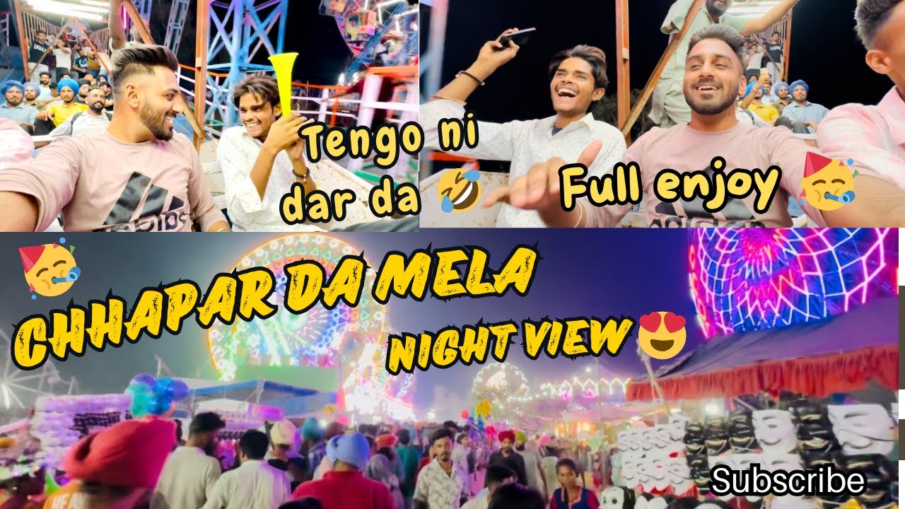 Chhapar Da Mela Raat Nu 🥳👌🏼 || Sukh Rai Vlogz
