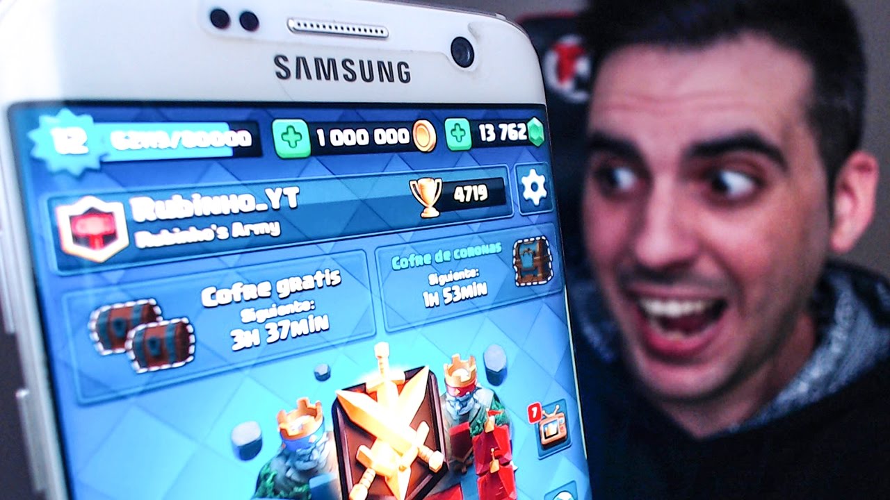 ESPECIAL1 MILLÓN!! | SUBIENDO A NIVEL 13 en Clash Royale | Agar.io & P&R | Rubinho vlc