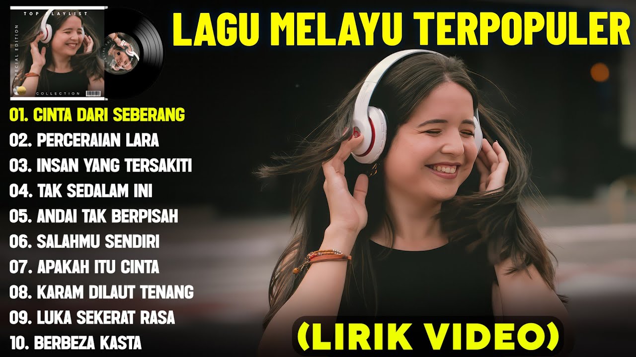 CINTA DARI SEBERANG - LAGU MELAYU TERBARU 2025 (LIRIK VIDEO) PERCERAIAN LARA - LAGU MELAYU TERBAIK