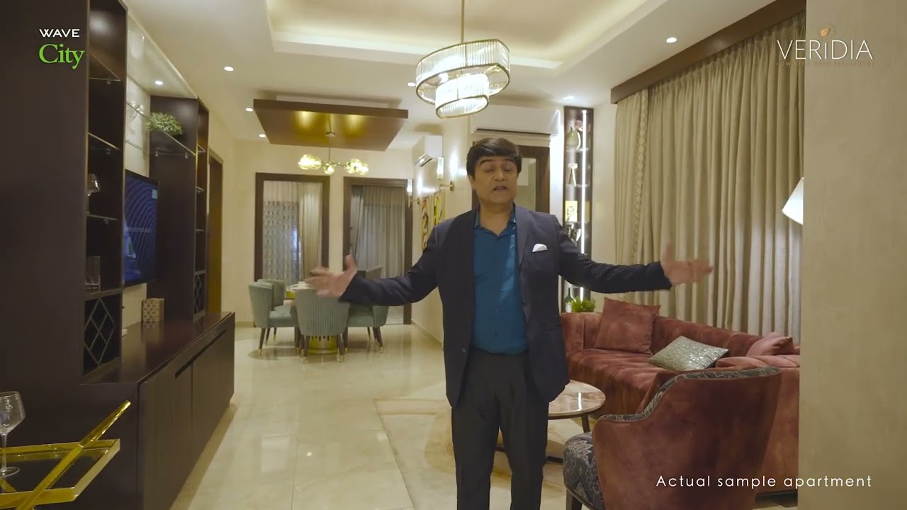 Veridia 4 BHK Floors Walkthrough - Located at Oakwood Enclave in Wave City on NH-24 Ghaziabad