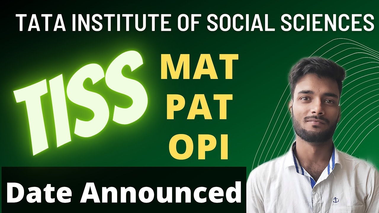TISSPAT TISSMAT OPI  || TISSNET 2023  interview tata institute of social ||  Shubham sir