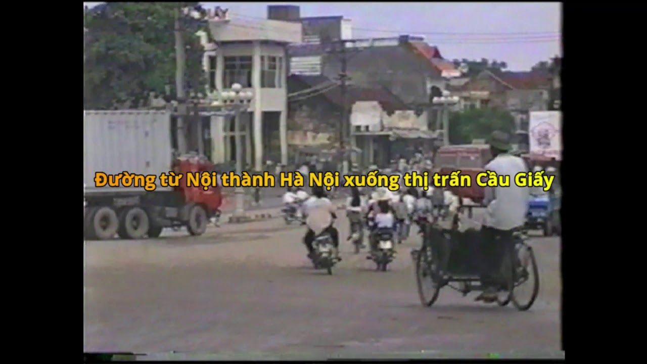 Thị trấn Cầu Giấy, huyện Từ Liêm, Hà Nội năm 1994