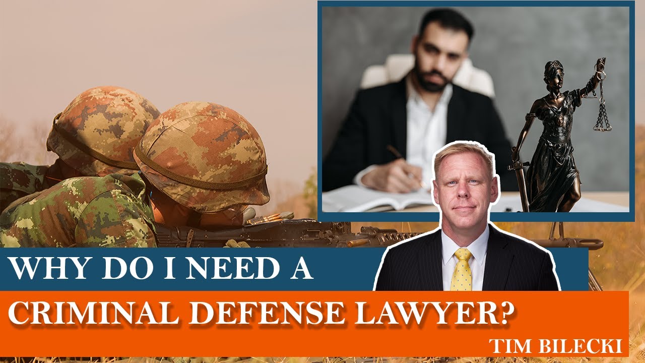 Why do I need a Criminal Defense Lawyer? | Bilecki Law Group