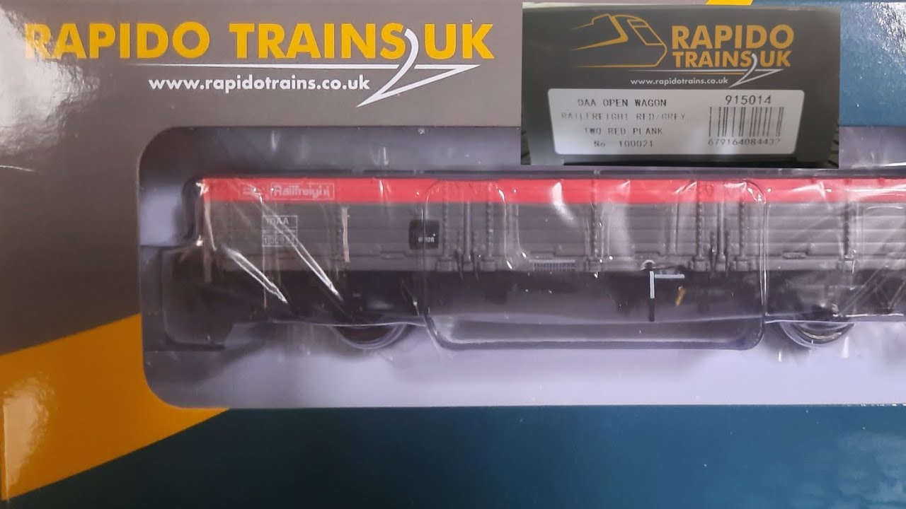 Rapido OAA Open Wagon now fitted with Hornby Magnetic Couplings