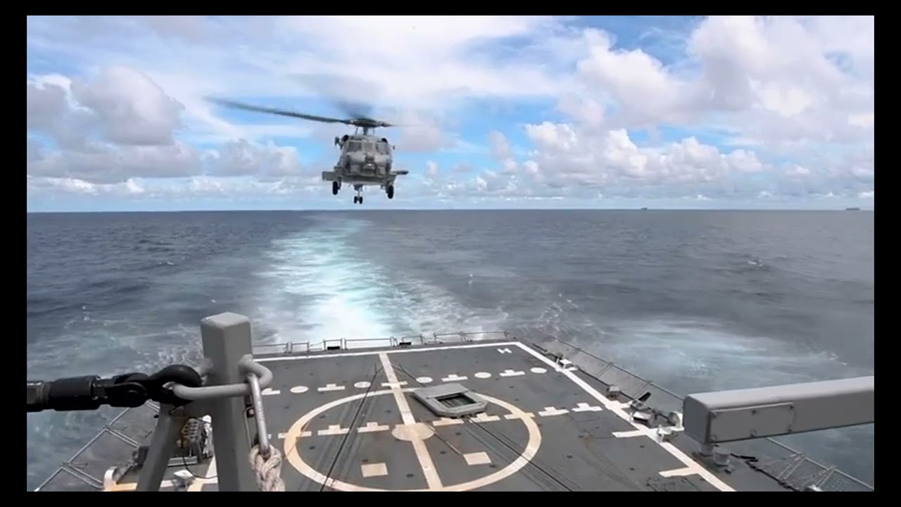 USS Gridley Conducts Flight Ops