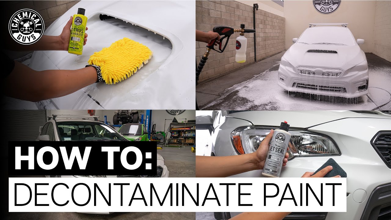 How To Decontaminate White Paint! - Chemical Guys