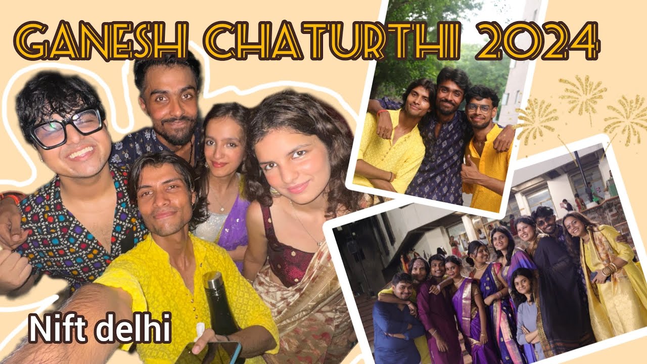 Ganesh chaturthi 2024 | Nift delhi | College fest | 