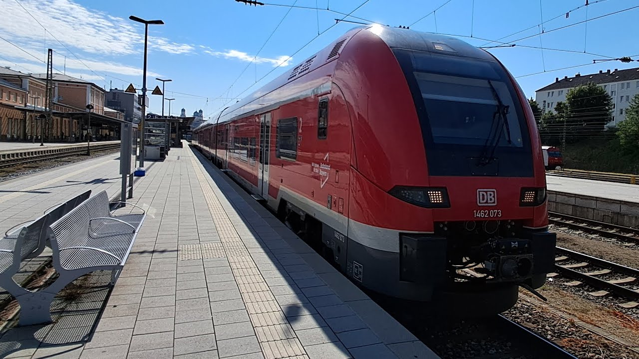 RE 3 von Passau Hbf über Plattling über Landshut Bayern Hbf nach München Hbf 