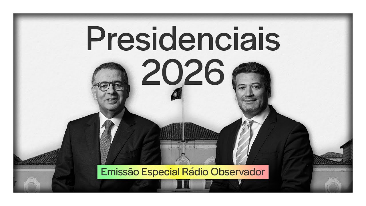 Presidenciais 2026: Seguro ou Ventura? Acompanhe a emissão especial da Rádio Observador